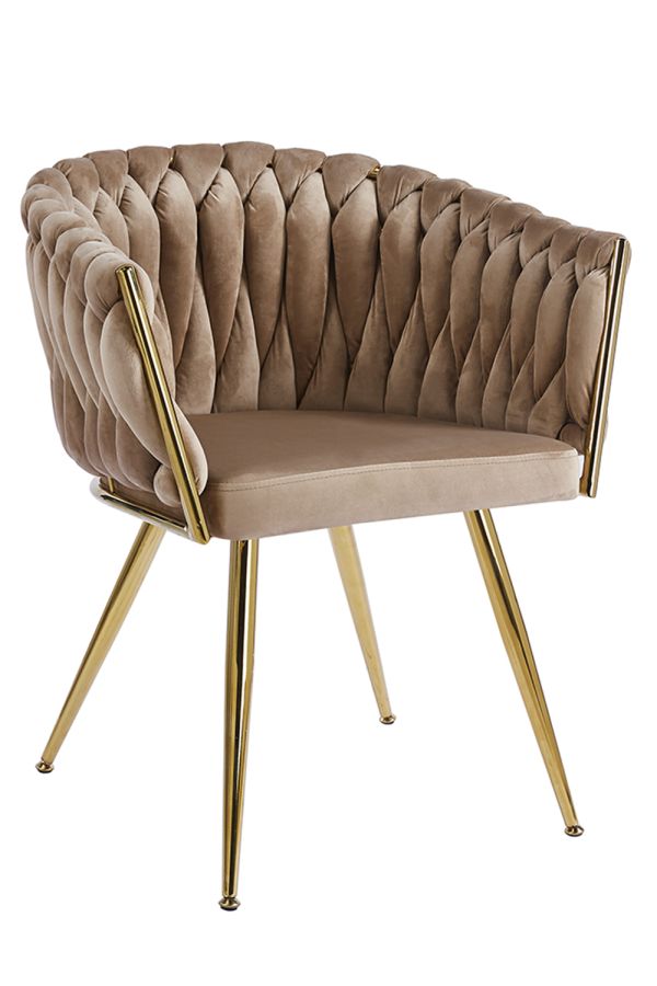Silla Widny Golden Terciopelo