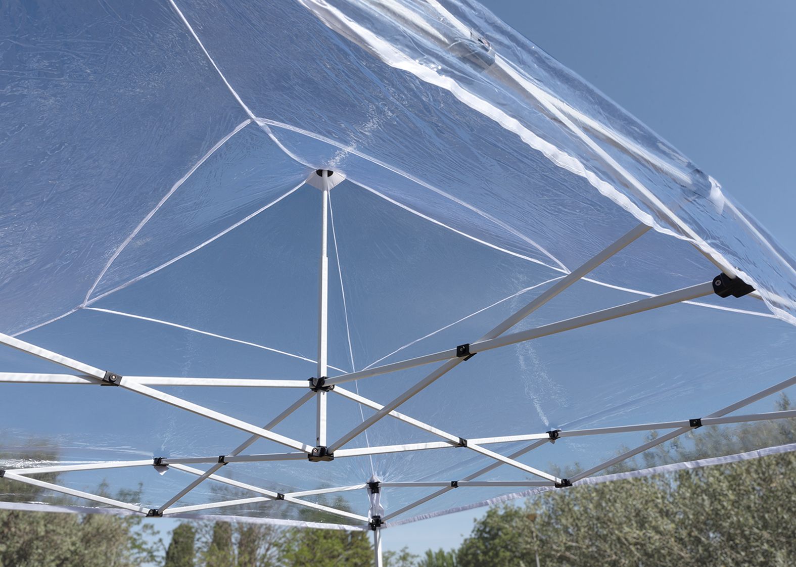 Carpa 3x3 Master Transparente - Referente entre las Carpas Plegables