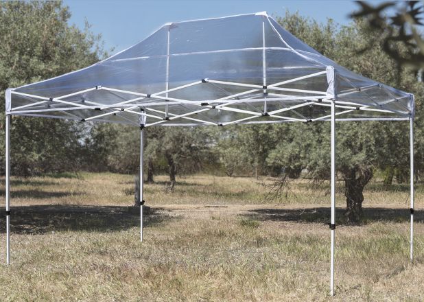 Carpa 3x4,5 Master Transparente - Tu Carpa Plegable para jardín y playa