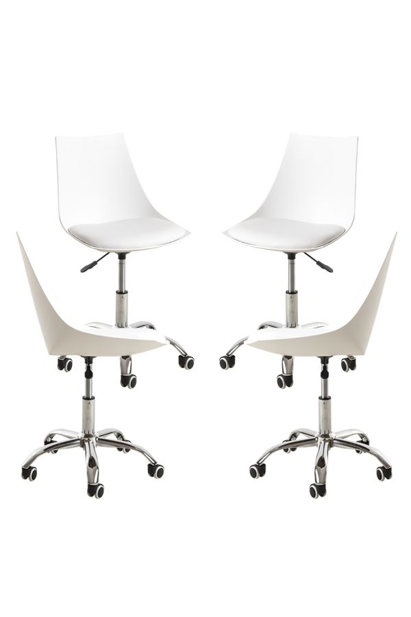 Pack 4 Sillas Blok Office