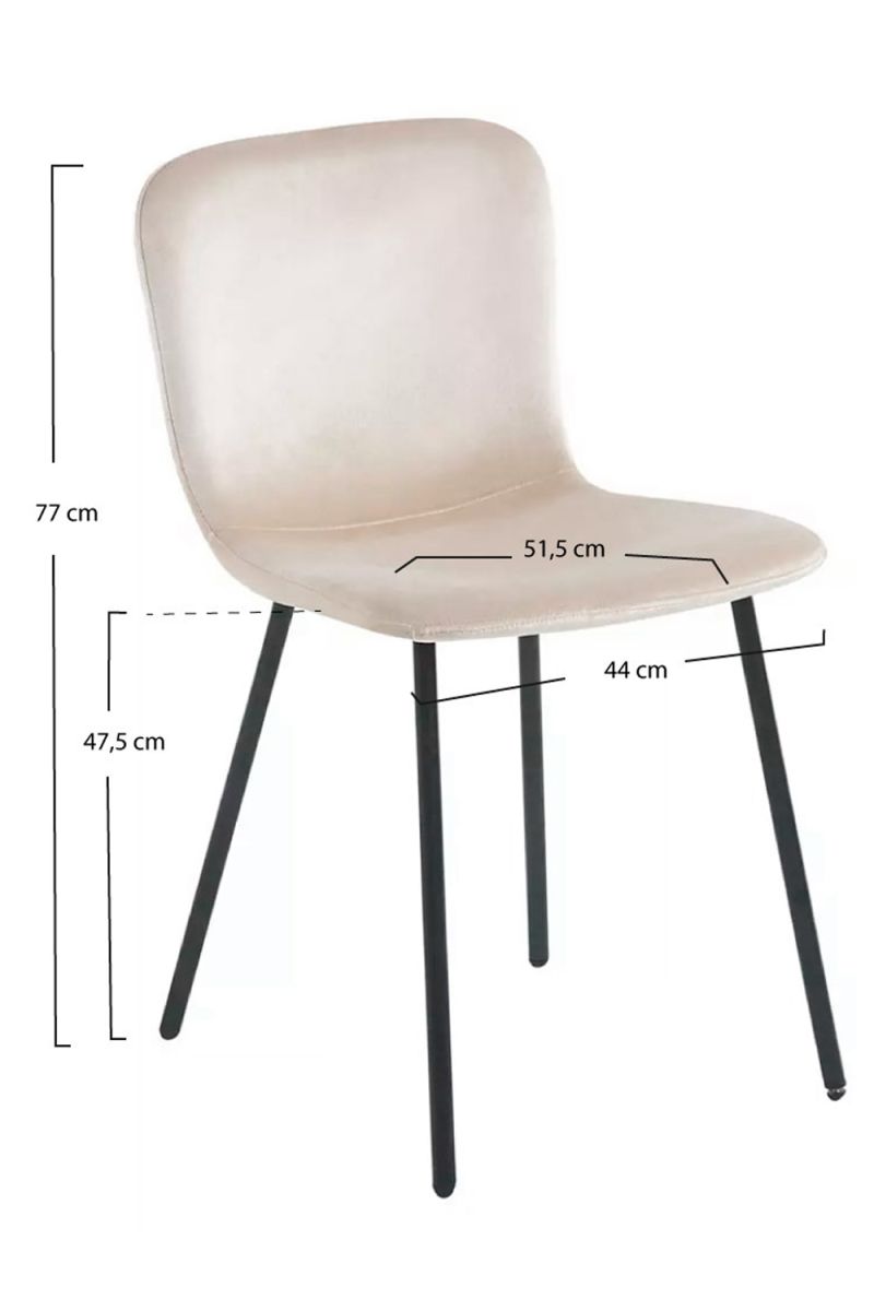 Silla Welna Terciopelo: Una de nuestras Sillas Modernas Favoritas