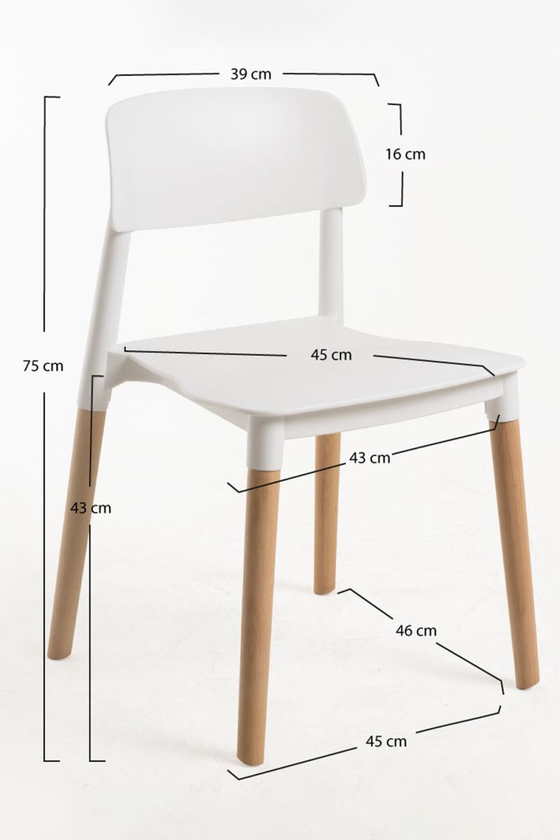 La Silla Estin es la Silla Nórdica de Madera Ideal 