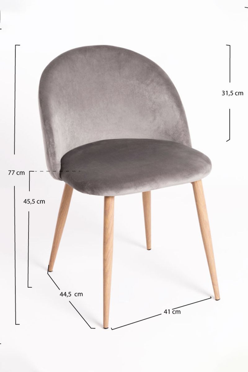 Silla Vint Terciopelo: Una Silla de Comedor elegante