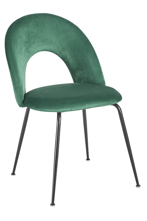 Silla Dawa Black Terciopelo