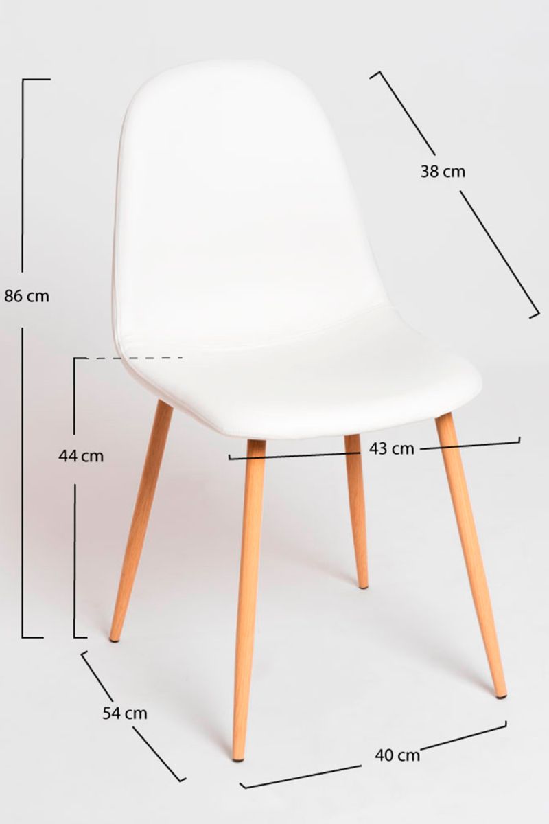 Silla Teok Polipiel - Una Silla de Diseño sensacional