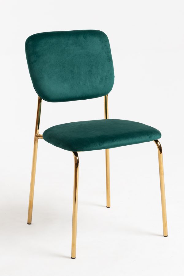 Silla Selin Golden Terciopelo