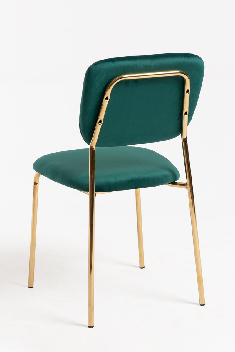 Silla Selin Golden Terciopelo - Regalos Miguel