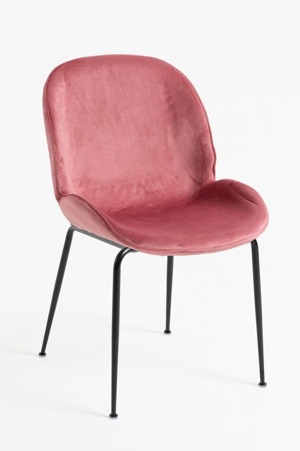 Silla Bille Black Terciopelo