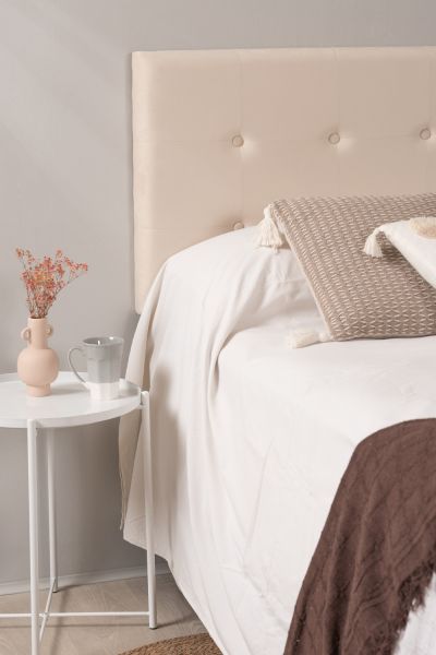 Cabecero Buttons Terciopelo para camas de 105 y 90 cm - Un cabecero ideal para tu dormitorio