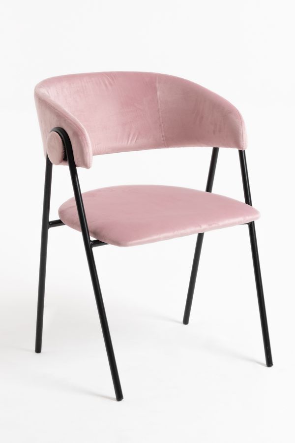 Silla Mihu Black Terciopelo