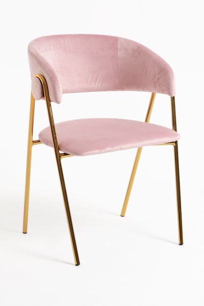 Silla Mihu Gold Terciopelo: Una Silla de Comedor elegante