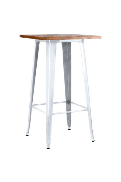 Mesa Torix Alta Madera Natural: Una Mesa de Bar Excelente