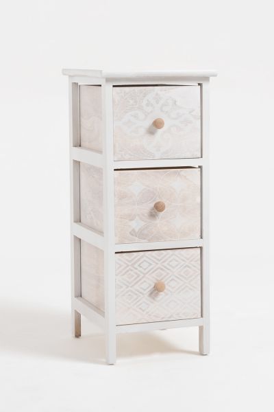 Cajonera Mabet Estrecha 3 Cajones - Orden Elegante