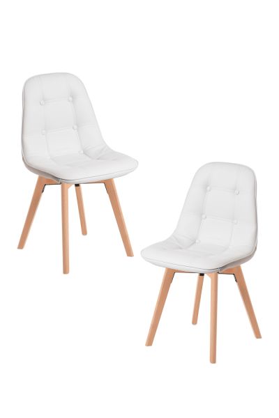 Pack 2 Sillas Vorak - Equipa tu comedor al mejor precio