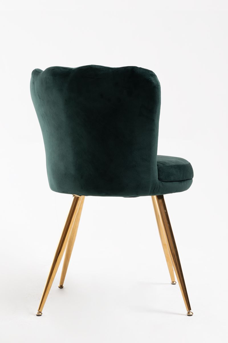 Silla Dunsa Golden Terciopelo - Diseño Exclusivo