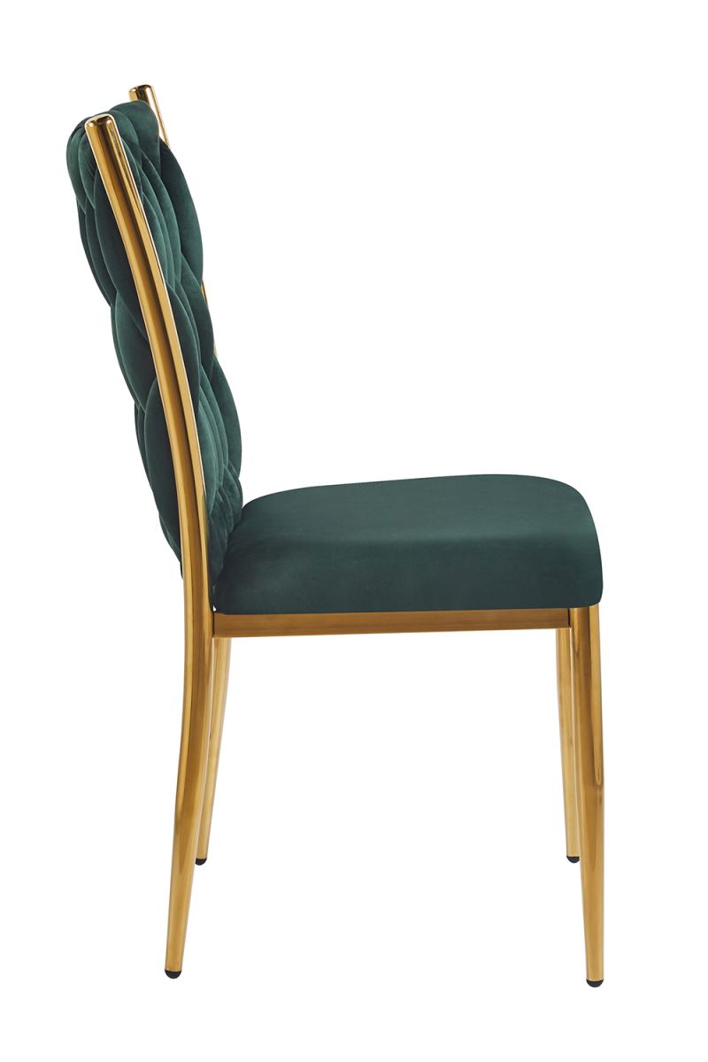 Silla Wiwen Golden Terciopelo: Una Silla de Salón perfecta para ti 