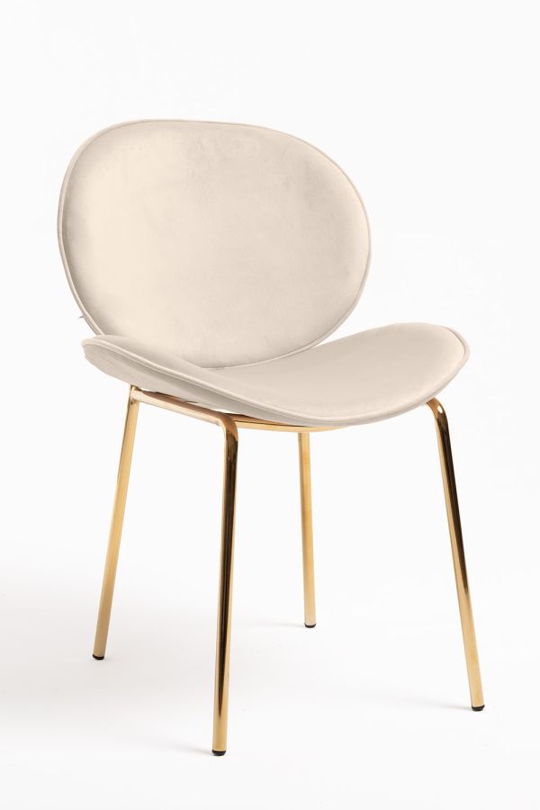 Silla Garry Golden Terciopelo