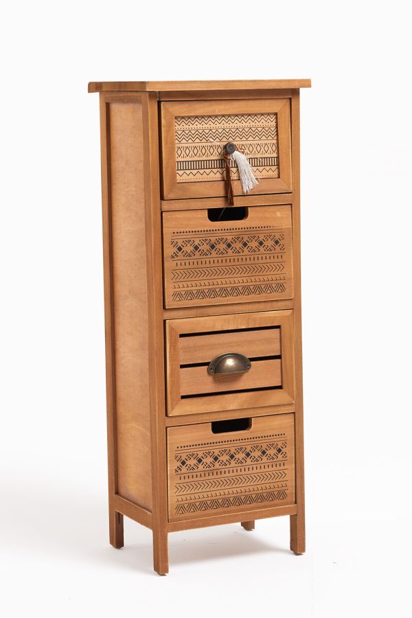 Mueble Auxiliar Yoti 4 Cajones