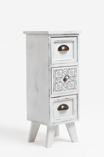 Mueble Auxiliar Ziras 3 Cajones: La cajonera de madera ideal