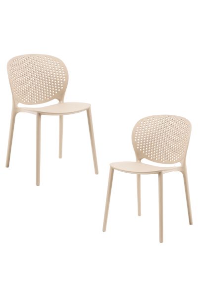 Pack 2 Sillas Brandi- Estilo y Durabilidad para tu Jardín