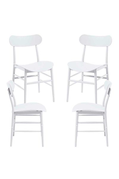 Pack 4 Sillas Teis - Estilo y Durabilidad para tu Jardín