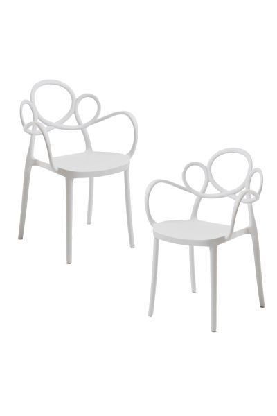 Pack 2 Sillas Sky con Reposabrazos - Diseño y durabilidad