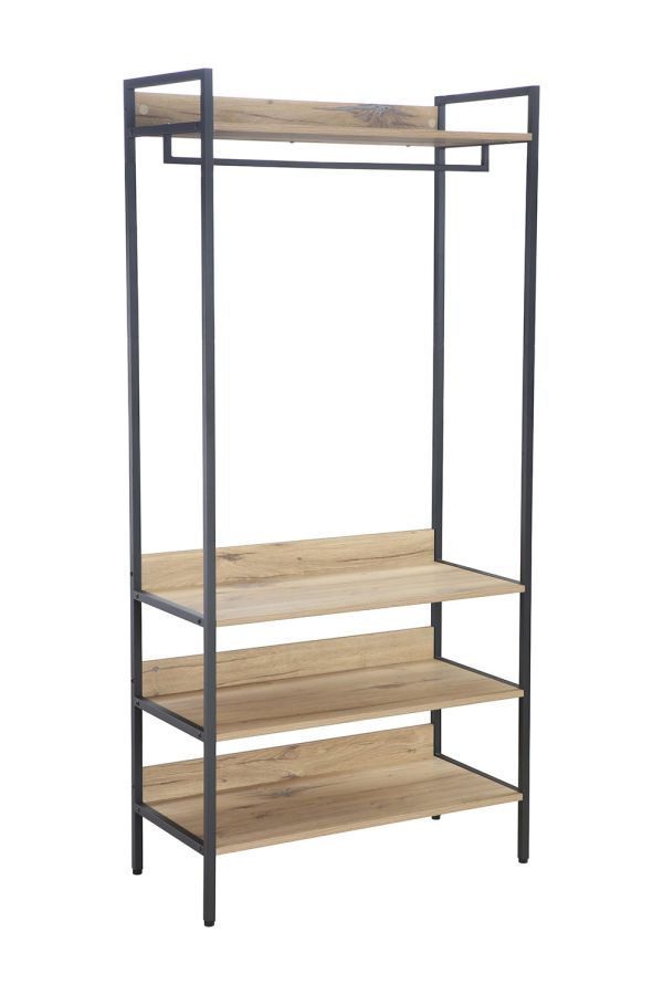 Armario con Estantes Onsa 84x40x180cm