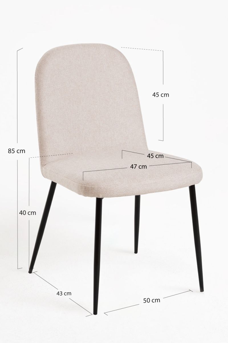Silla Libry Tela - Elegancia y Confort - Regalos Miguel