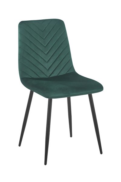 Silla Kisa Black Terciopelo: Una Silla de Diseño para tu Comedor 