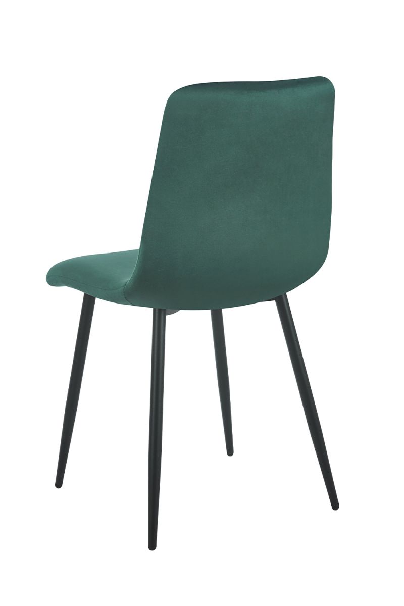Silla Kisa Black Terciopelo: Una Silla de Diseño para tu Comedor 