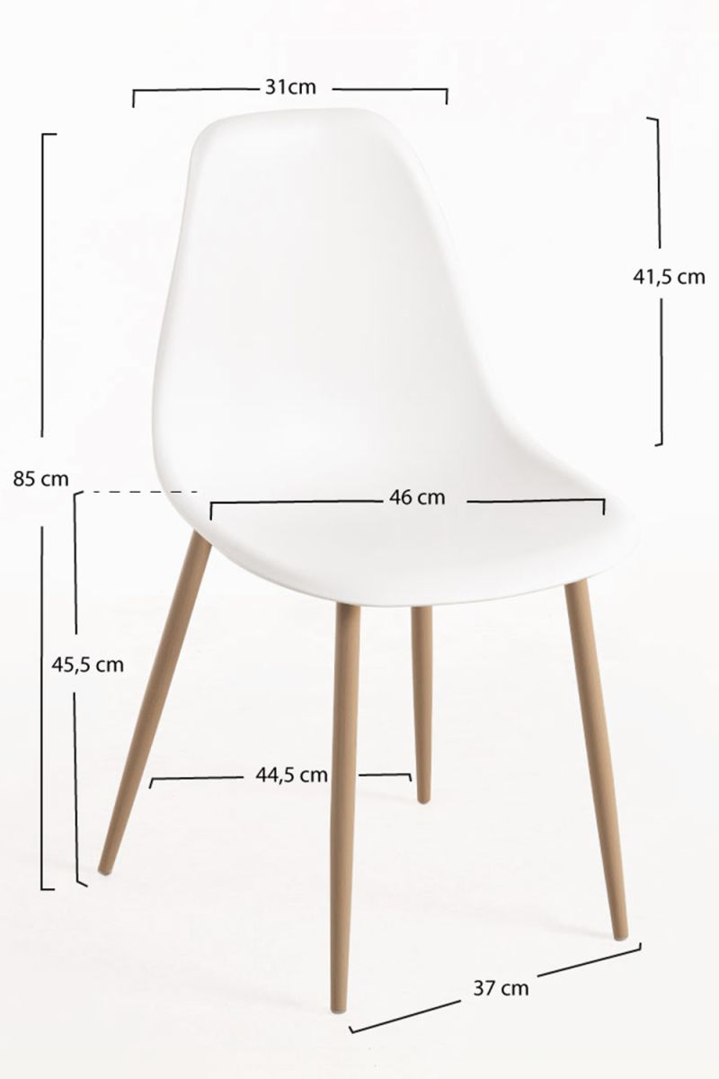 Pack 2 Sillas Mykle: Una gran opción para completar tu salón