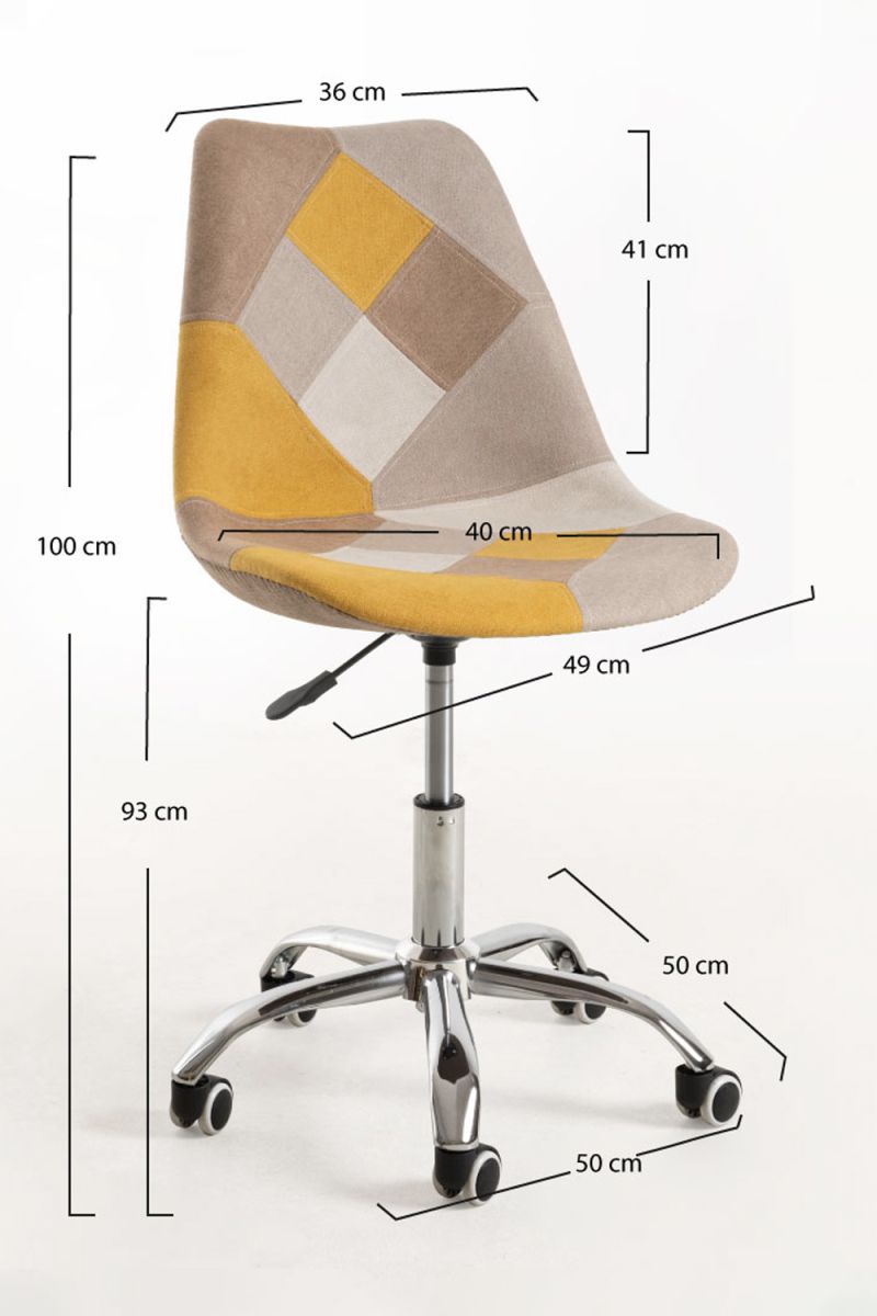 Pack 2 Sillas Neo Patchwork - Diseño Colorido y Comodidad para tu Comedor