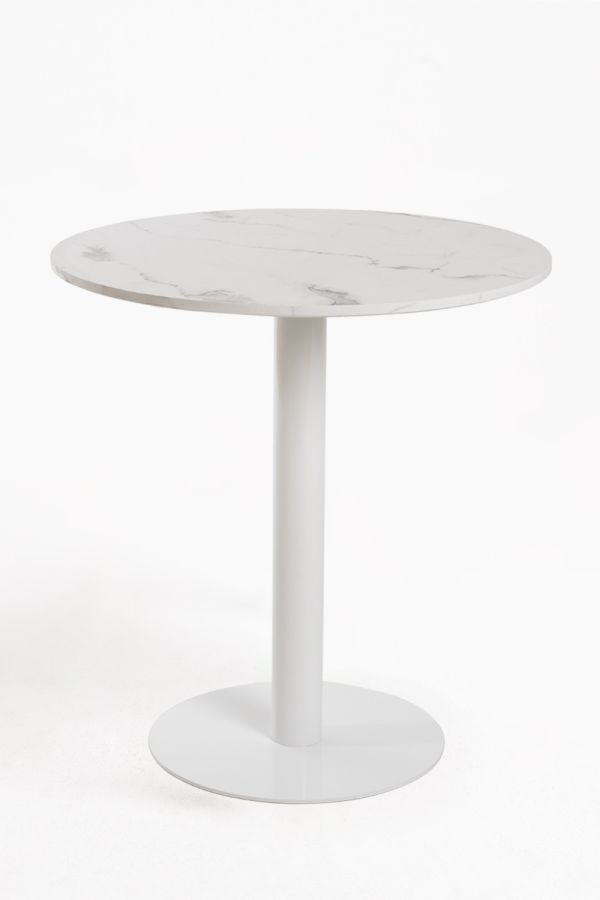 Mesa Firro Redonda 70cm Blanca