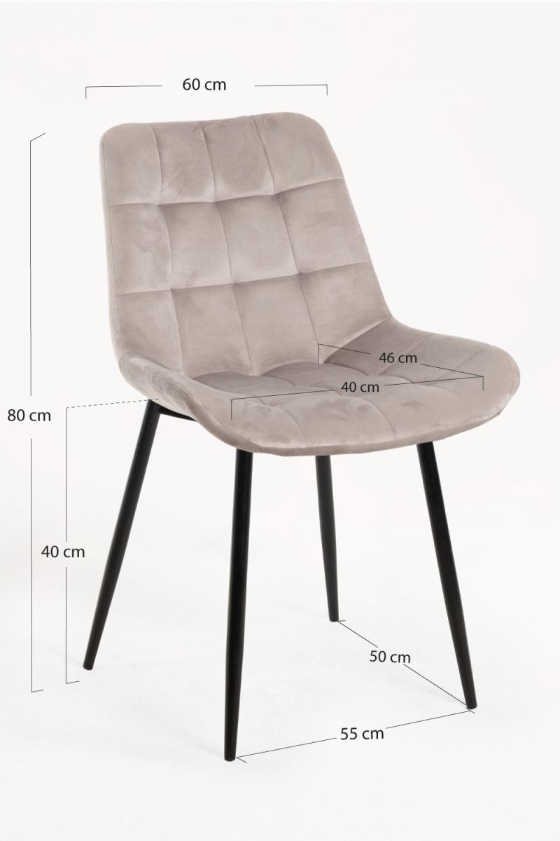 Silla Teray Terciopelo - Regalos Miguel