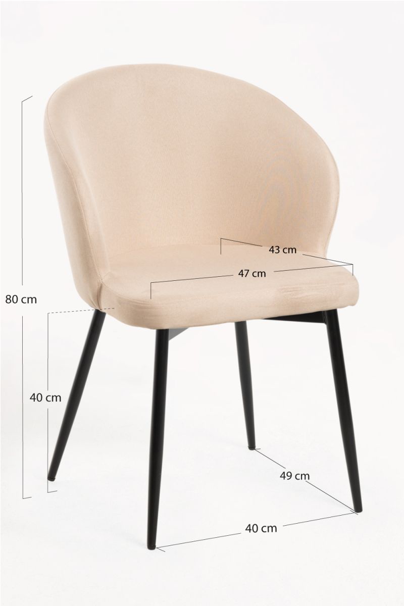 Silla Cusa Tela - Comodidad y Estilo en tu Silla de Diseño
