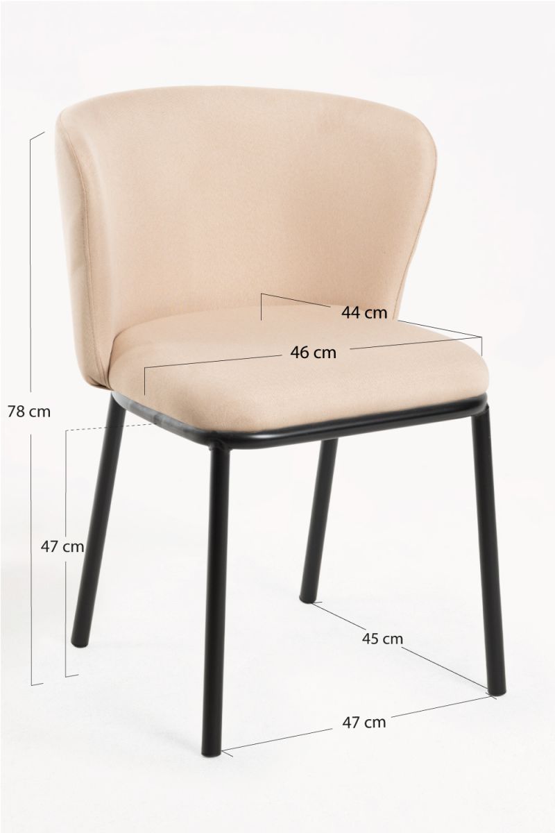 Silla Nati Tela- Comodidad y Estilo en tu Silla de Diseño