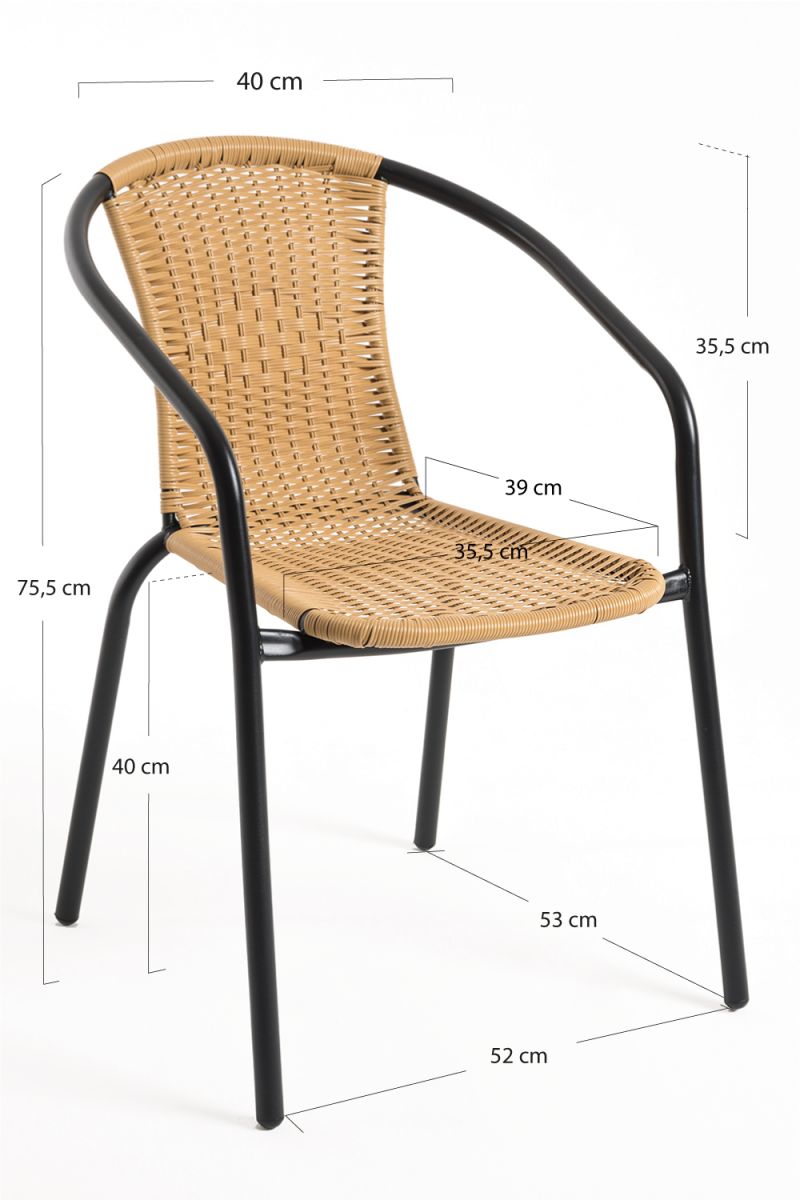 Silla Gardi para Jardín - Durabilidad y Estilo - Regalos Miguel