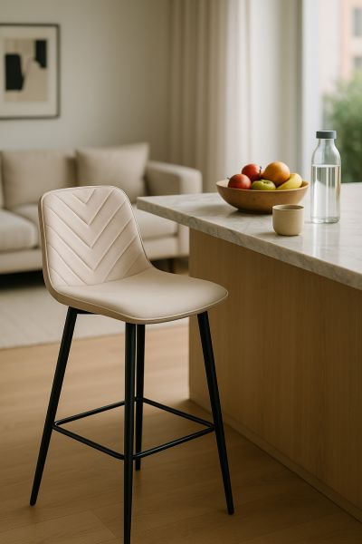 Taburete Coyal Black Terciopelo: La Silla de Salón que te mereces