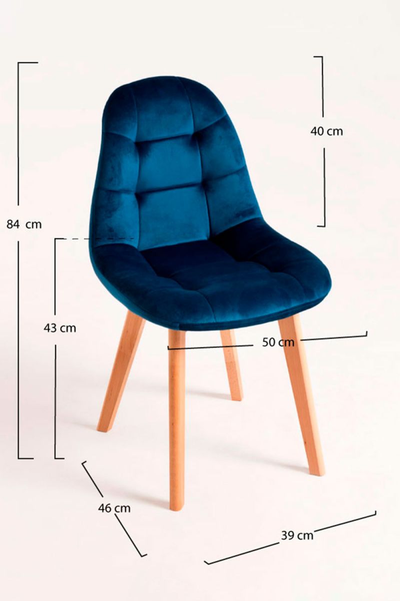 Silla Kelen Terciopelo: La Silla de Salón que te mereces