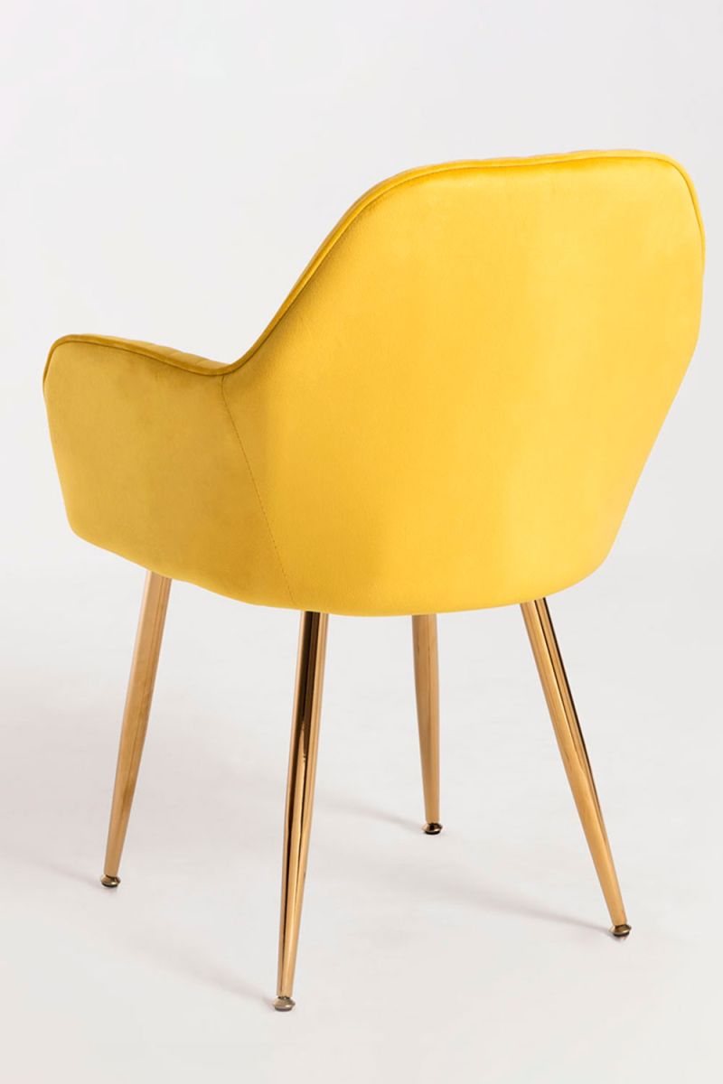 Pack 4 Sillas Chic Golden: Moderniza tu Hogar al estilo Chic