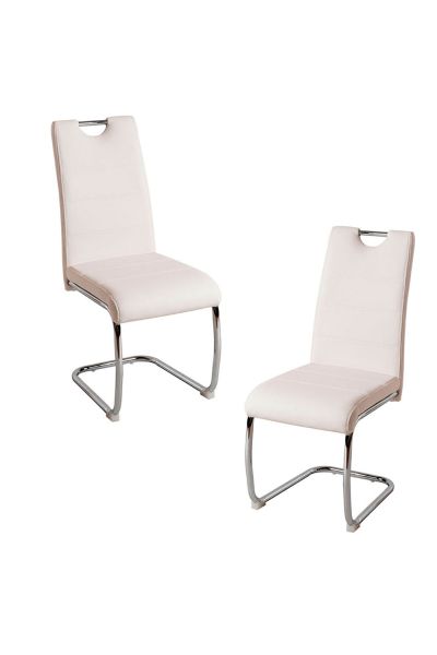 Pack 2 Sillas Hallen Polipiel - Hora de Completar tu Comedor