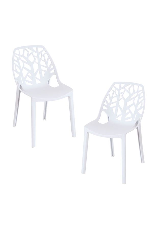 Pack 2 Sillas Hissar Polipropileno