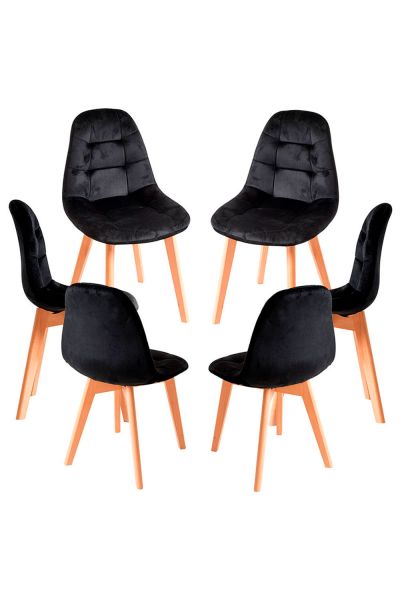Pack 6 Sillas Kelen - Elegancia y Confort