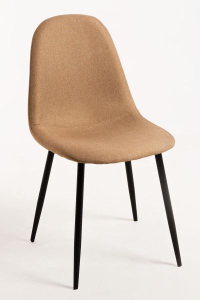 Silla Teok Black Tela: la Silla de Salón que te Mereces