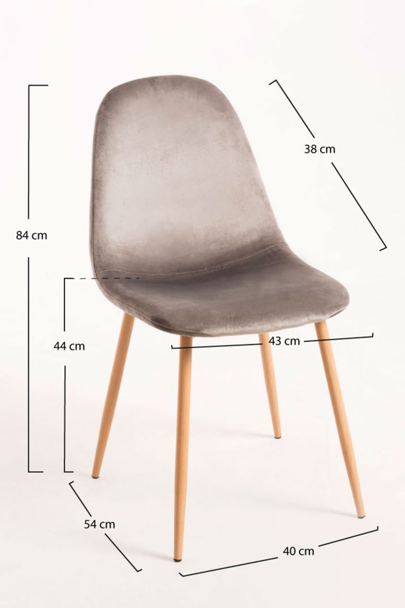 Silla Teok Terciopelo: Una silla de Salón Perfecta