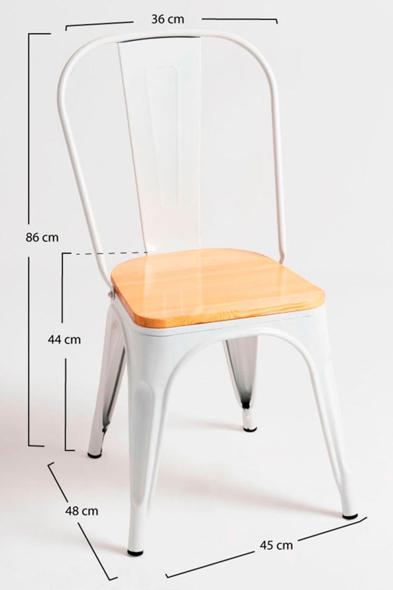Silla Torix Madera Natural: La Silla Vintage que te Mereces