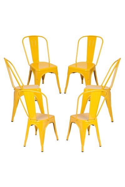 Pack 6 Sillas Torix - El Pack de Sillas Industriales Ideal