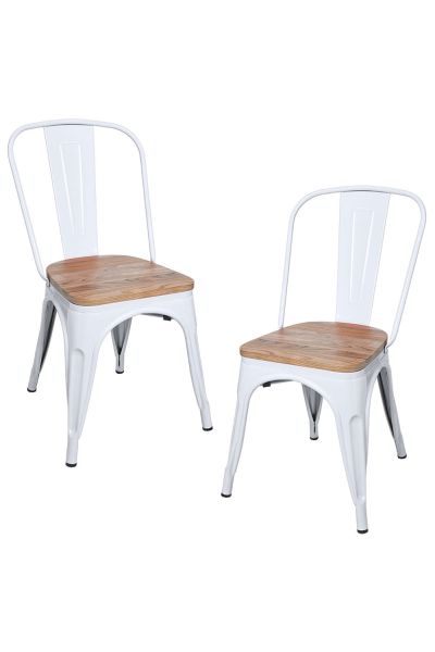 Pack 2 Sillas Torix Madera Natural - Elegancia en Comedor