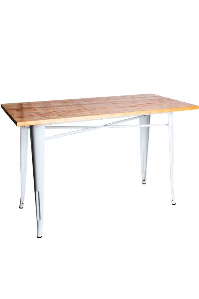 Mesa de Comedor Torix Rectangular Madera Natural 120 x 60 cm