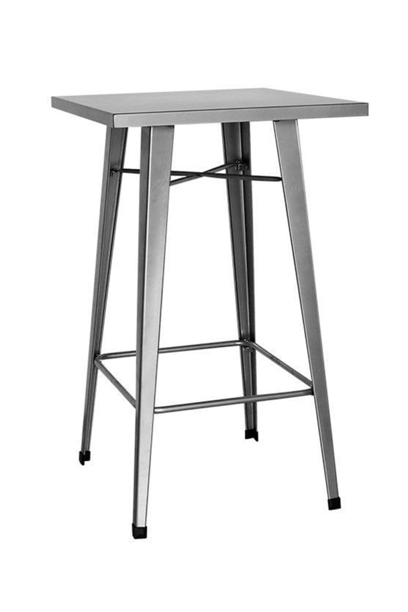 Mesa Torix Alta Cuadrada 60 cm - La Mesa de Bar Perfecta